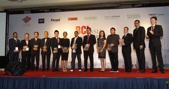 20 architecture firms and property developers were awarded at the BCI Asia Awards 2015 (Photo: The Edge Property)