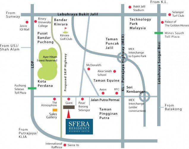 Sfera-Residency-Map