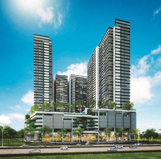 Artist's impression of the Setia City Residences (Photo from The Malaysian Insider)