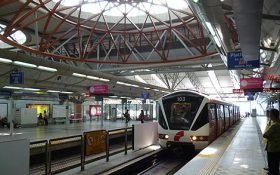 KL Sentral LRT station (Photo from Backpacking Malaysia)