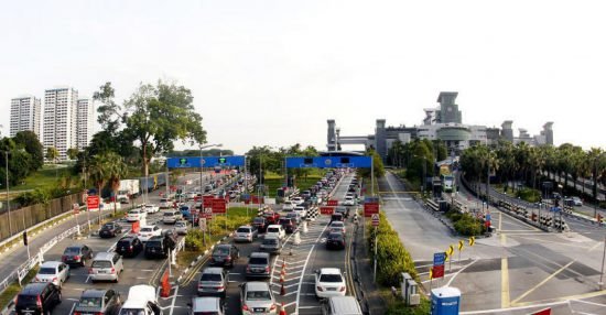 Foreign cars entering Malaysia will soon have to pay a RM20 road charge (Photo from Today Online)