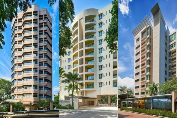 The three properties near Orchard Road sold for $190.5 million. (Image from CBRE)