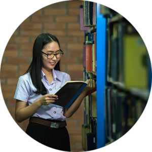 education university tertiary asian girl student